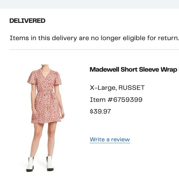 madewell daisy wrap dress - Picture 13 of 14